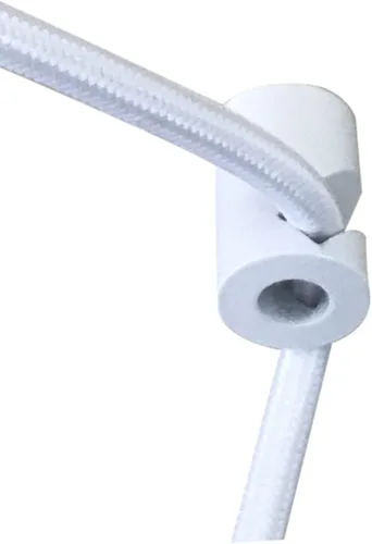 Vista 7 de HomeConcept Colgante enchufable de 2 luces de 14 pulgadas con isla azul paridise con difusor, cordón blanco