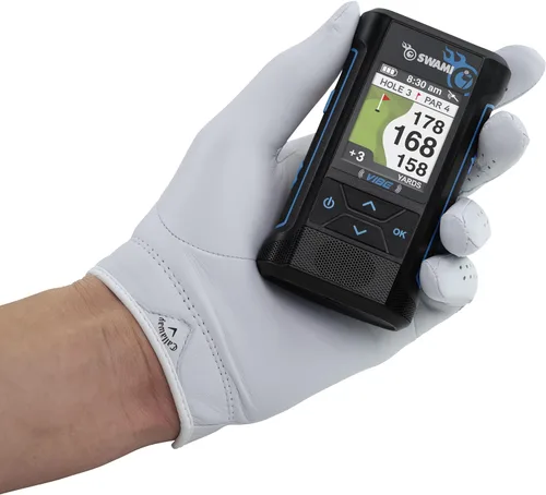 Vista 2 de Swami Vibe Golf GPS - Combo de altavoz Bluetooth GPS para golf Azul