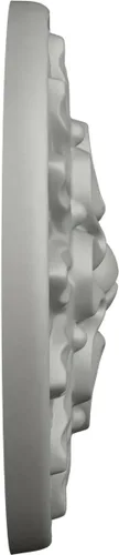 Vista 3 de Ekena Millwork ROS02X02ME Roseta redonda Medway, 5 1/2"OD x 1 1/8"P, imprimado