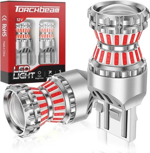 Vista 10 de Torchbeam 7440 7443 LED Bombilla de luz inversa 6000K Luz de Blanco 6000K