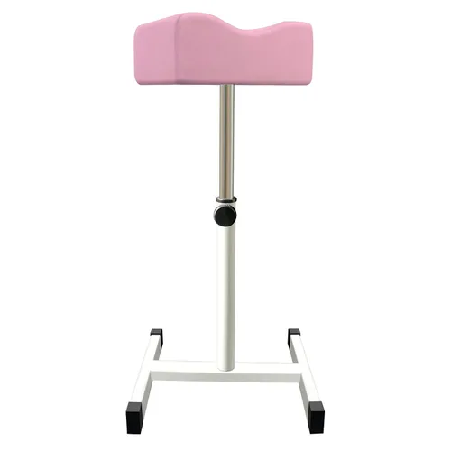 Vista 8 de CHAOEEMY Reposapiés de pedicura, taburete de pedicura de altura ajustable, soporte de pedicura para salón en casa, tatuaje, tecnología de uñas Negro