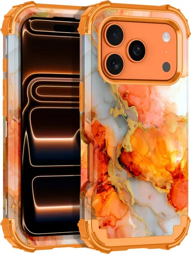 Vista 10 de Rancase Funda para iPhone 11, tres capas de alta resistencia a prueba de golpes, protección de plástico duro + funda protectora de goma de silicona