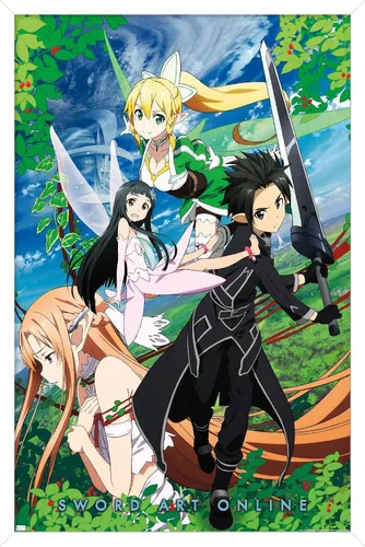 Vista 12 de Trends International Sword Art Online - Póster de pared Key Art 3