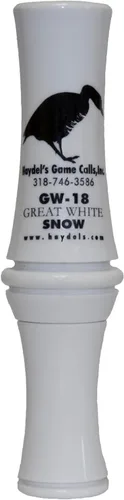 Vista 2 de Haydel's Game Calls Inc. GW-18 Gran Ganso de Nieve Blanco Llamada