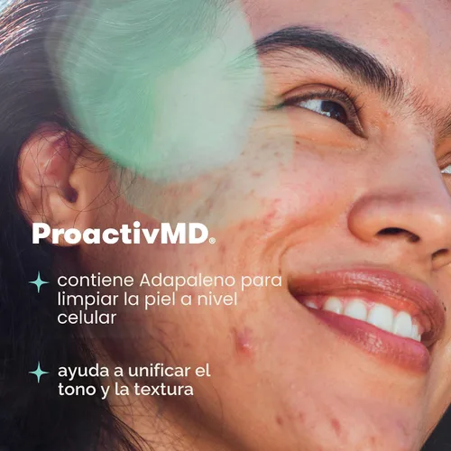 Vista 10 de Proactiv MD Rutina de 3 pasos, Limpiador facial ultra suave, Tratamiento de gel de Adapaleno al 0.1%, Hidratante ultra humectante, Kit