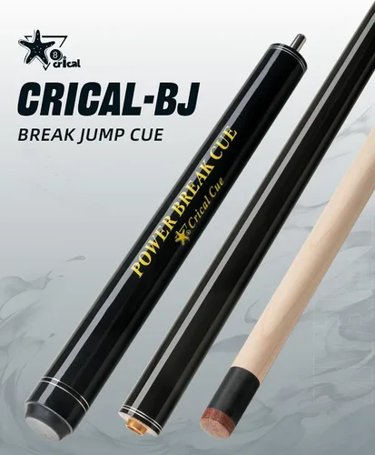 Vista 6 de CRICAL Heavy Hitter Jump Break Cue, 3-Piece 54.3-Inch Maple Break and Jump Stick with 13.5mm Bakelite Tip, 19–20oz Weight, Wrapless Handle