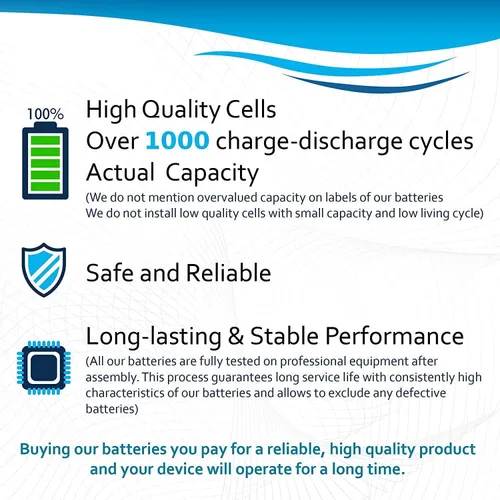 Vista 7 de HQRP Batería compatible con destornillador Philips Norelco 7865XL 7866XL 7867XL 7885XL 7886XL 825RX Razor/Shaver Plus