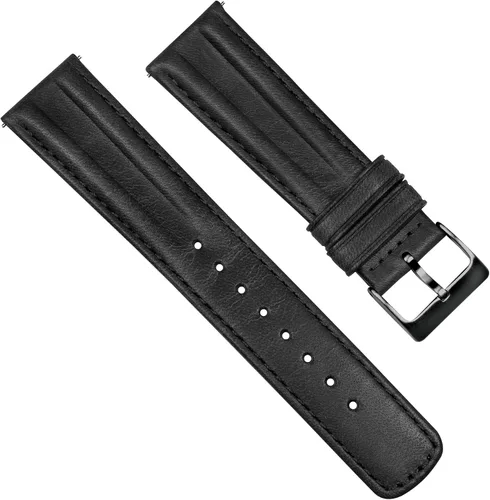 Vista 48 de Barton Racing & Rally Horween - Correas de cuero con barras de resorte de liberación rápida integradas, longitud estándar para muñecas de 5 a 8