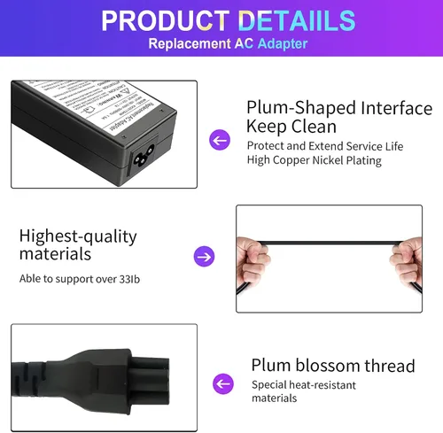Vista 3 de Fuente de alimentación de 12 V, 7 A, 84 W, adaptador de CA AurGun de 100 V-240 V a CC 12 voltios 7 amperios convertidor de energía transformador