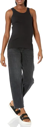 Vista 5 de Tienda Essentials Camiseta sin mangas de maternidad para mujer, paquete de 2