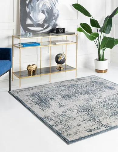 Vista 19 de Unique Loom Aberdeen Collection - Alfombra de área Stanhope (2' 7" x 6' 1" camino, gris/beige)