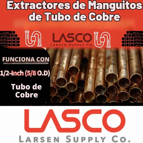 Vista 3 de LASCO 13-2708 Extractor de manguito de compresión para tubo de cobre de 1/2 pulgada (5/8 OD)