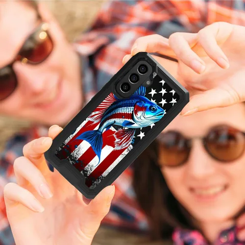 Vista 7 de Funda para Samsung S23 FE Galaxy S23 FE 2 en 1 PC duro de doble capa TPU suave a prueba de golpes Funda protectora para Samsung Galaxy S23 FE 6.4