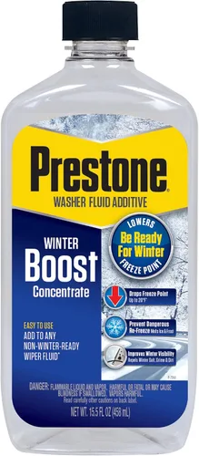 Vista 2 de Potenciador de líquido para lavado de parabrisas Prestone AS240, De-Icer Additive - 15.5 oz.