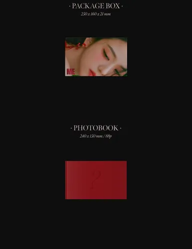 Vista 4 de (Incl. Pre-Order Item) JISOO ME FIRST 1ST SINGLE ALBUM ( RED Ver +First Press Folded Poster+Store Gift Card ) K-POP SEALED