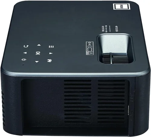 Vista 4 de RCA RPJ-133 720p - Proyector de teatro en casa (incluye Roku Streaming Stick)