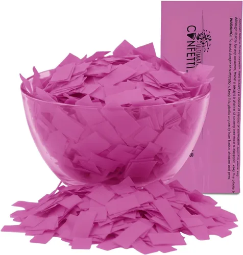 Vista 26 de Ultimate Confetti, Confeti Biodegradable Azul Bebé - Confeti de Papel de Seda Rectangular Revoloteante para Uso en Cañones y Lanzadores – Confeti