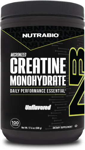 Vista 14 de NutraBio - Monohidrato de creatina de grado micronizado y puro, refuerza la energía y la fuerza muscular (35.27 onzas), sin sabor, probado por HPLC