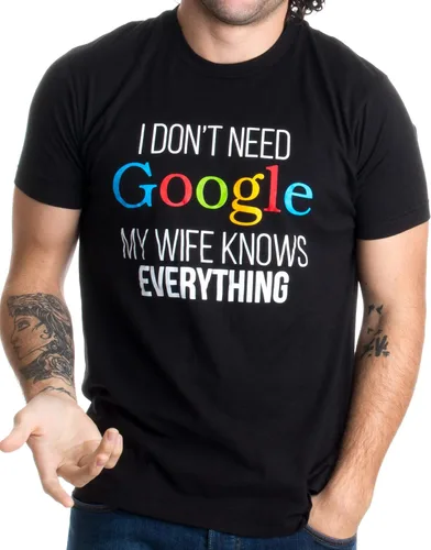 Vista 2 de My Wife Knows Everything! Divertida camiseta para novio y marido