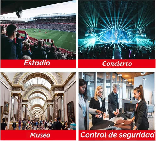 Vista 6 de Bolsa transparente aprobada para estadios: ideal para controles de seguridad rápidos, bolso pequeño transparente para mujer C01-oro 1