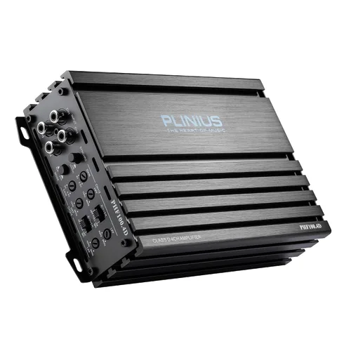 Vista 2 de PLINIUS PHF100.4D amplificador de audio del coche 4 canales clase completa D multicanal