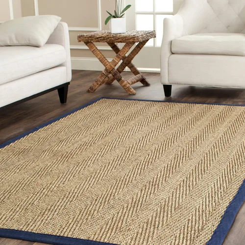 Vista 7 de Safavieh Colección de fibra natural NF115P - Alfombra (fibra natural), color gris, Fibras naturales