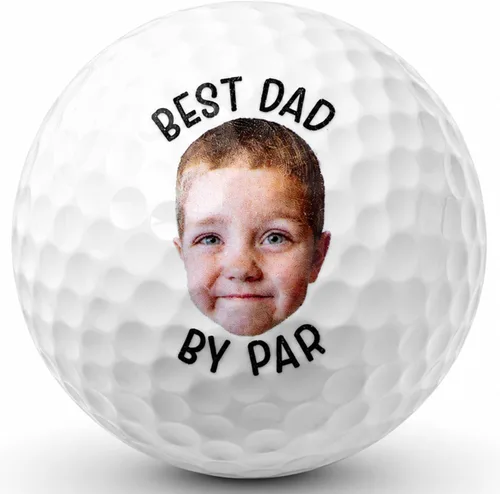 Vista 15 de Pelotas de golf personalizadas de With Love From Julie para hombres - Bolas de golf personalizadas - Regalos personalizados de bolas de golf
