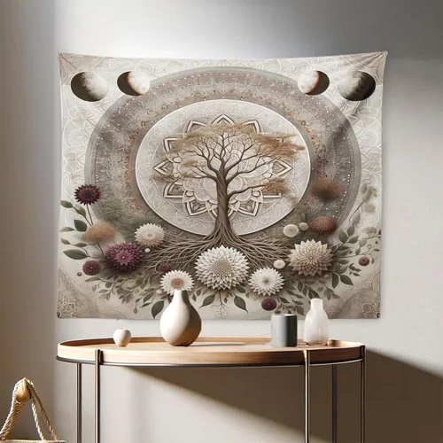 Vista 177 de Ambesonne Tapiz de arte afro, hombre negro fuerte con una corona de trazos impresión de pintura moderna, decoración de tela para colgar en la pared