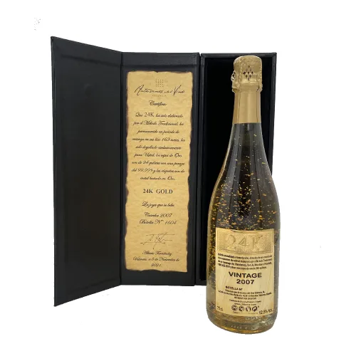 Vista 3 de Vino Espumoso 24K Gold White 75 cl