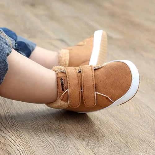 Vista 2 de Zapatos deportivos de lona antideslizantes para bebés y niños pequeños, zapatos de cuna para recién nacidos