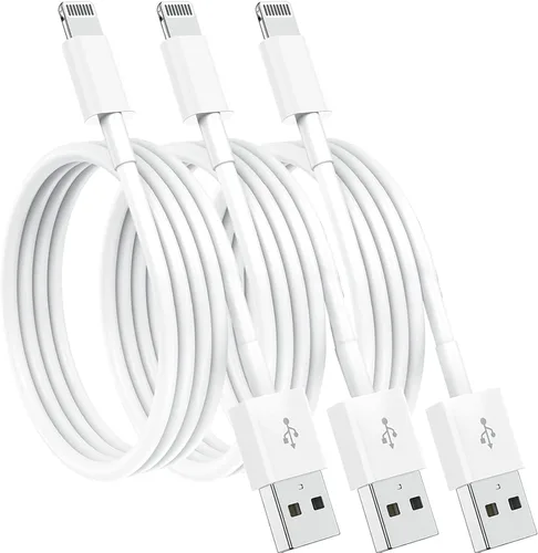Vista 29 de Susnwere Cable de carga extra largo para iPhone de 15 pies, [certificado Apple MFi], cable USB a Lightning de 15 pies, cable de carga rápida