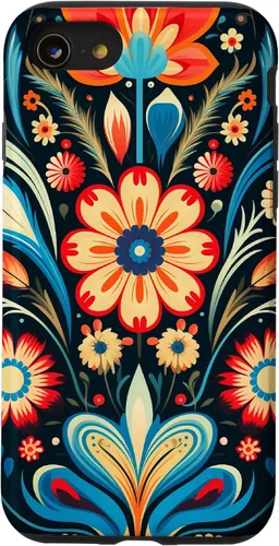Vista 18 de Polish Folk Art Flower Pattern Poland Case for iPhone 17