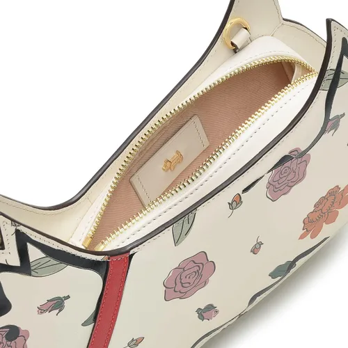 Vista 3 de RADLEY London Spring Floral - Bolso cruzado mediano con cremallera, Tiza
