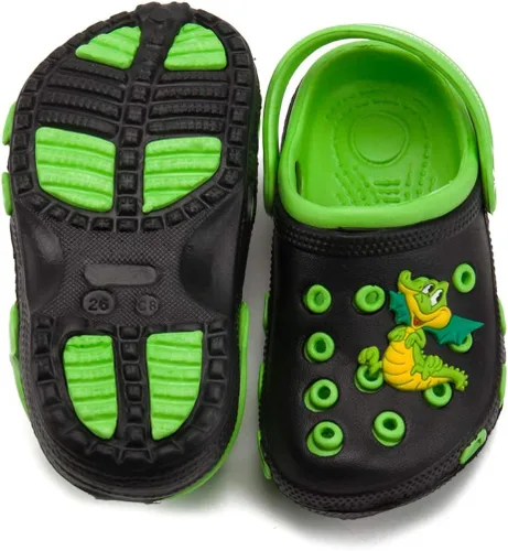 Vista 3 de Babelvit Toddler Kids Boys Girls Cute Garden Clogs Water Sandals Slip On Shoes Slides Light Summer Children Beach Pool Play Slipper