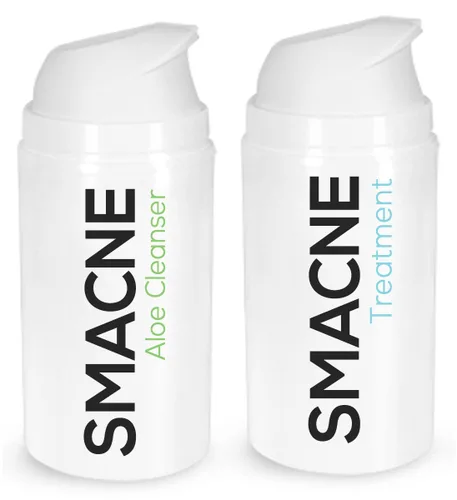 Vista 2 de Kit de tratamiento para el acné de 30 días con aceite de árbol de té, peróxido de benzoilo, aceite de jojoba, aloe vera, ácido salicílico, ácido
