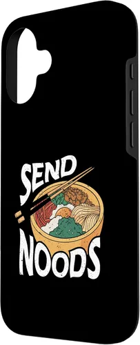 Vista 2 de Funda divertida para iPhone 16 Send Noods
