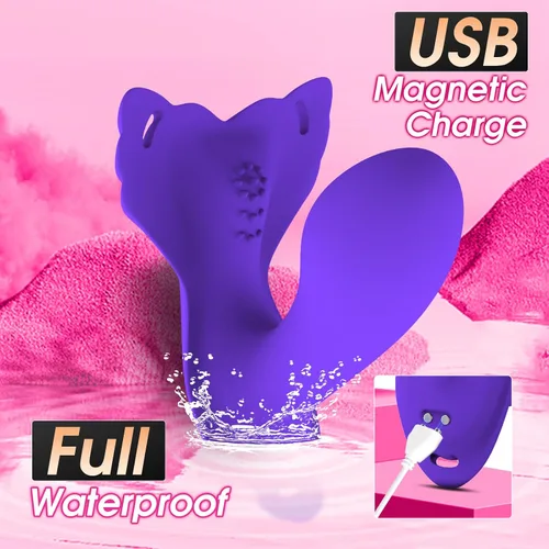 Vista 6 de Vibrador Insertable de Bragas Usable con 9 Vibraciones, Juguetes Sexuales para Mujeres con Control por APP, Juguetes Sexuales para Adultos