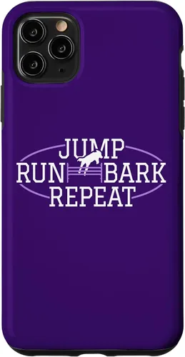 Vista 11 de iPhone 15 Dog Agility Handler - Jump Run Bark Repeat - Dog Agility Case