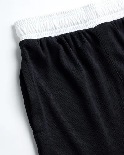 Vista 3 de Fila Pantalones cortos activos para niños Pantalones cortos de gimnasio para niños Pantalones cortos de baloncesto de rendimiento atlético