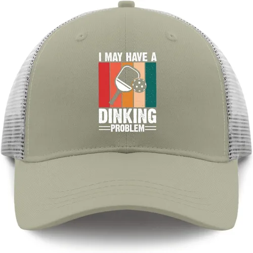 Vista 9 de Baseball Caps i May Have a dinking Problem Sports Pickleball Baseball Caps for Women Vintage Denim Dad Hats Adjustable
