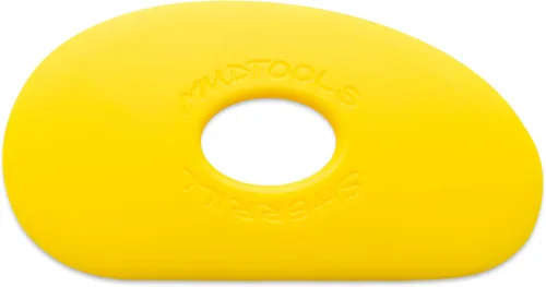 Vista 5 de Mudtools Forma 0 Costilla de polímero, Blue Firm - Herramienta pequeña