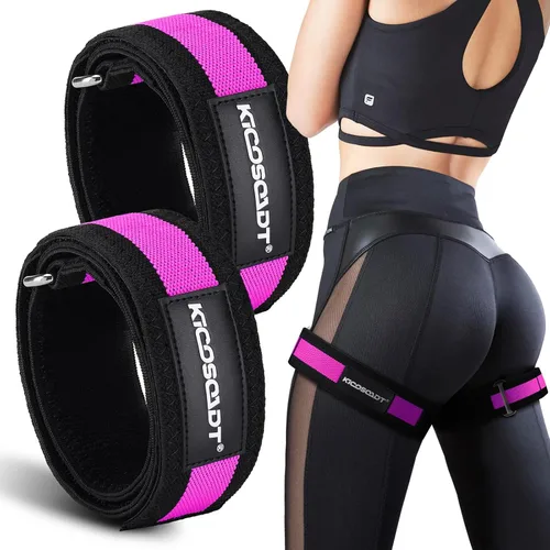 Vista 10 de Booty Bands for Women, Glute Bands & BFR Bands for Legs, Adjustable Blood Flow Restriction Bands for Squats, Hip Thrusts, Glute Workouts & Lower