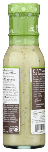 Vista 4 de Primal Kitchen - Aderezo Cesar a base de aceite de aguacate y marinado