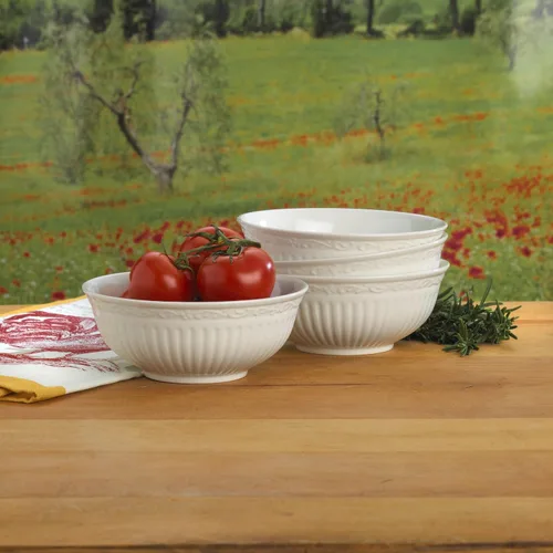Vista 2 de Mikasa DD900-410 Italian Countryside Frutero de 5-1/4 pulgadas, juego de 4