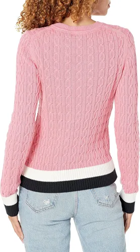 Vista 2 de Tommy Hilfiger Suéter con cuello redondo para mujer