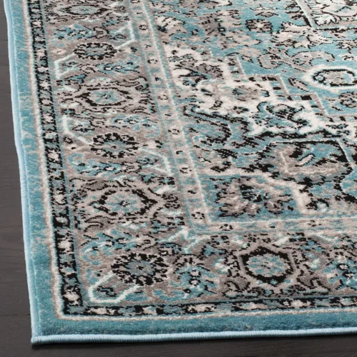 Vista 3 de SAFAVIEH Skyler Collection SKY126M - Alfombra bohemia estilo medallón envejecido, no desprende pelusa, para sala de estar o dormitorio, 2 x 4 pies