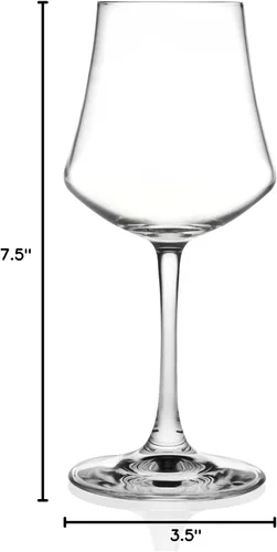 Vista 4 de Lorenzo - Copa de vino blanco (6 unidades), transparente