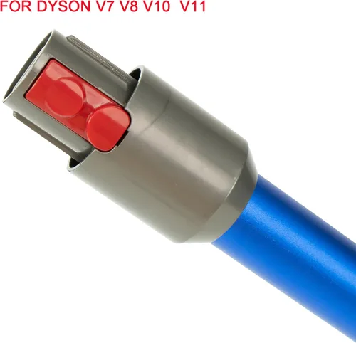Vista 3 de EZ SPARES Varita de extensión de liberación rápida, compatible con aspiradora inalámbrica Dyson V7, V8, V10 y V11, repuesto de varilla de vacío, Azul