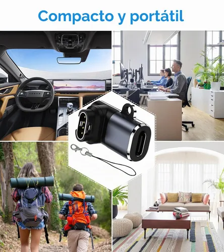 Vista 6 de sweguard Garmin - Adaptador de cargador de reloj en ángulo recto, paquete de 2 cables USB tipo C de carga para Garmin Fenix 8 7 7S 7X 6S 6 6X 5S 5