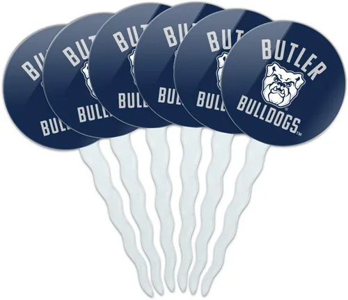 Vista 106 de Abilene Christian - Juego de 6 palillos para cupcakes con logotipo secundario